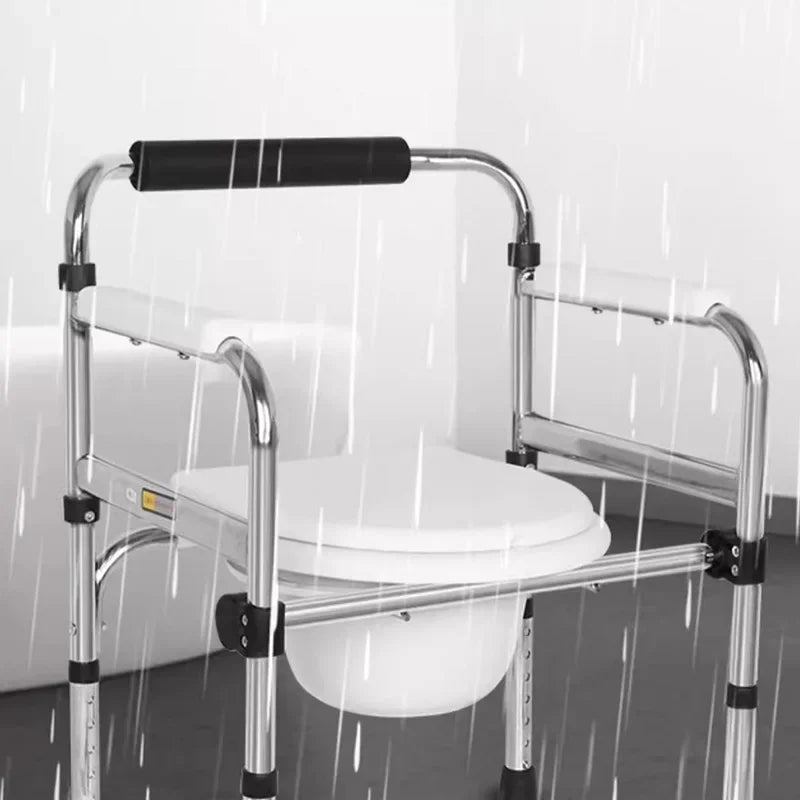 Bedside Potty Chairs Adult Bath Chair Bathroom Use Shower Stool Toilet Home Furniture Senior Asen Tabouret Pliant Portable Foot
