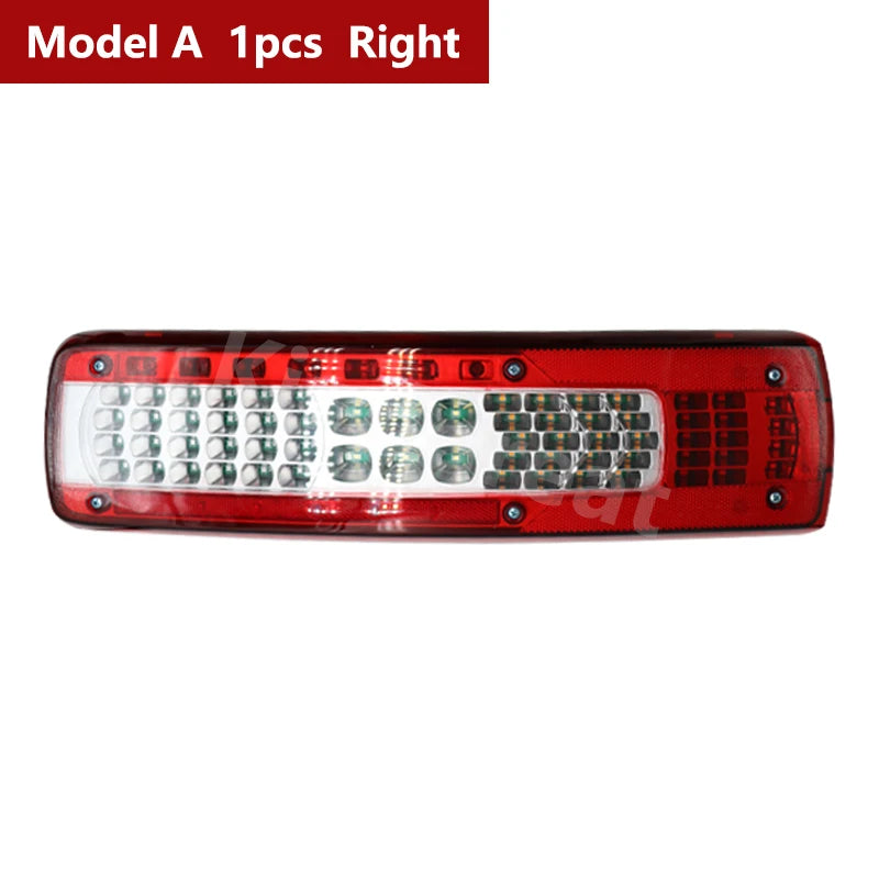 2PCS Pair 24V LED Truck Trailer Tail Lamp 82849894/84195505 82849925/84195519 For Volvo Truck FH16 FH13 FH 460 FMX 500