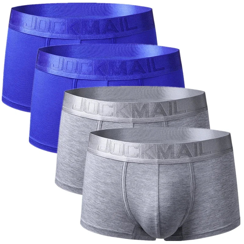 4PCS Male Panties Men Underwear Boxers Briefs Men Ropa Interior Hombre Calzoncillos Breathable Hombre Modal Cuecas Mascilinas