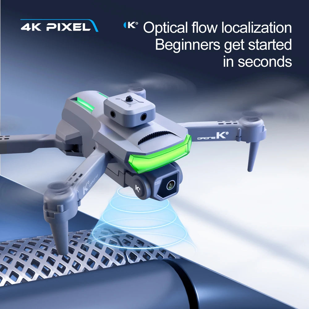 Aerial Photography Drone K° HD Dual-Lens 4K Aerial Photography Multi-Rotor Optical Flow Positioning RC Dron Toy Quadcopter drone