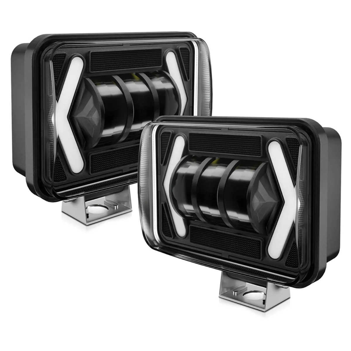 4.5 Inch LED Light Pods Offroad LED Driving Light 80W 8000LM Spot Light Turn Signal Light Work Light for Truck ATV UTV