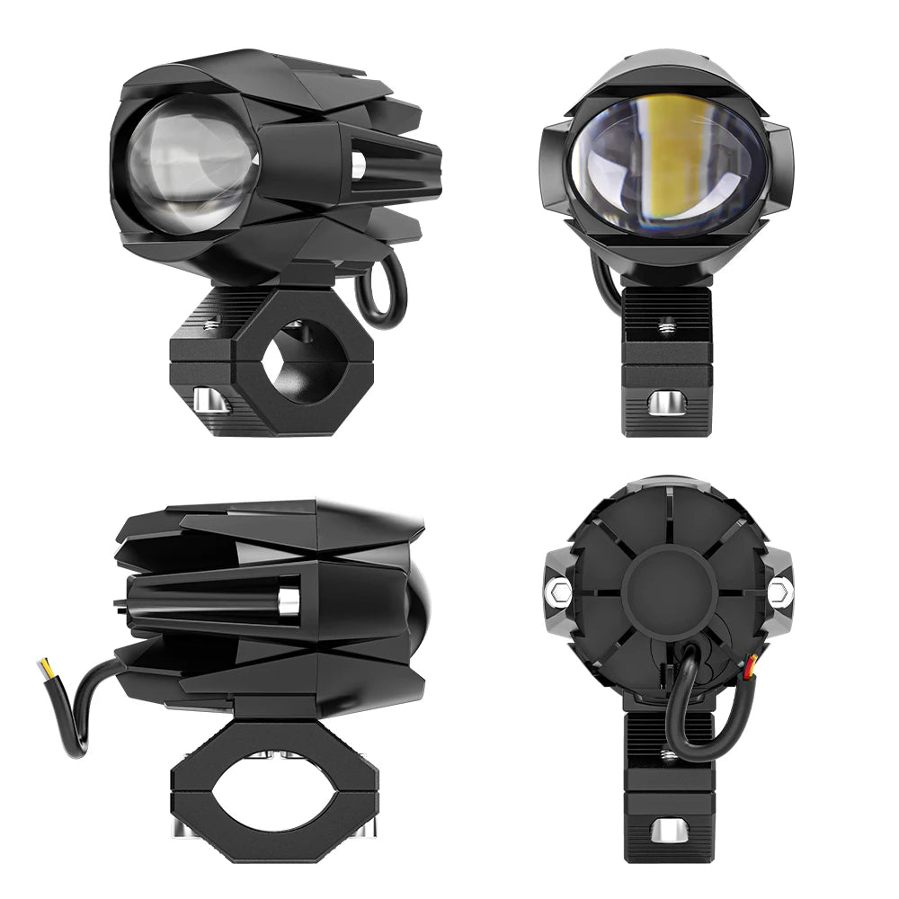 2Pcs 3Inch Motorcycle Fog Light Brighter Lamp Off Road Driving Light OffRoad for BMW ATV UTV Truck F800GS F700GS Auxiliary Light