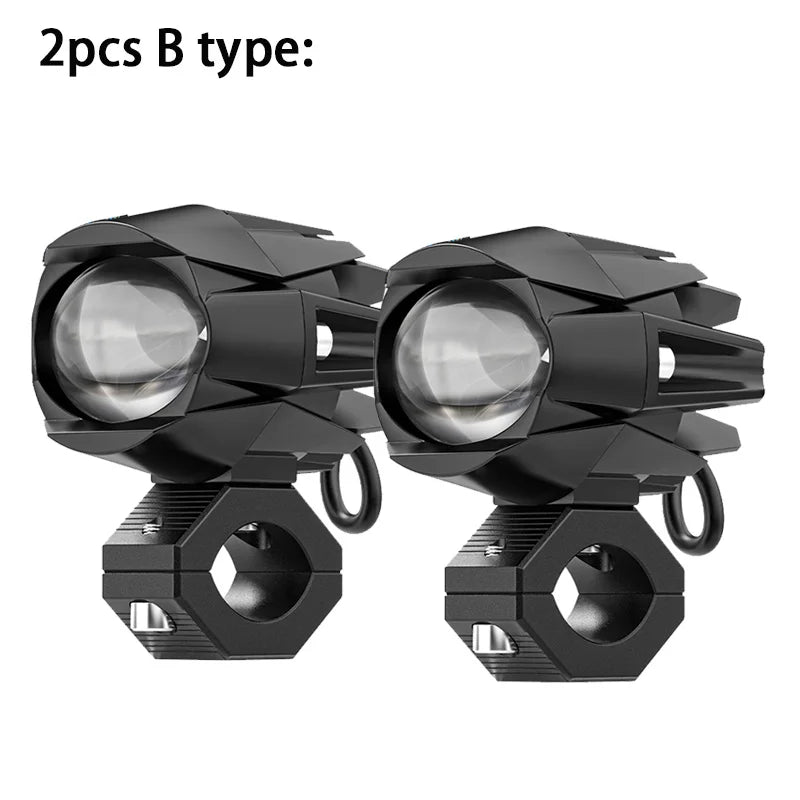 2Pcs 3Inch Motorcycle Fog Light Brighter Lamp Off Road Driving Light OffRoad for BMW ATV UTV Truck F800GS F700GS Auxiliary Light