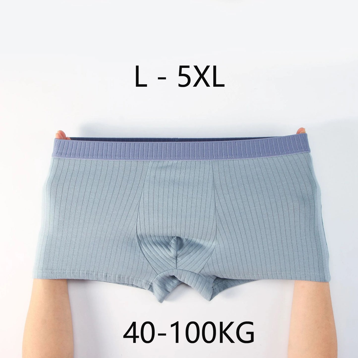 3pcs Man Boxers Underwear Breathable Undershorts Comfortable Cotton Men's Panties L XL XXL 3XL 4XL 5XL Ropa Interior Hombre