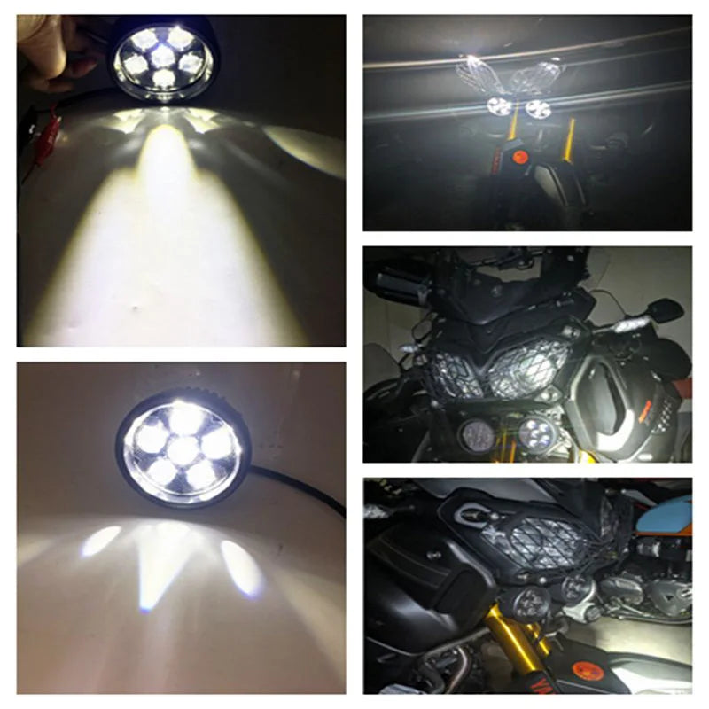 4inch 72W Car Light Assembly Fog Light Driving Light for Truck Led Work Light Bar for OffRoad Tractor SUV Boat 12V