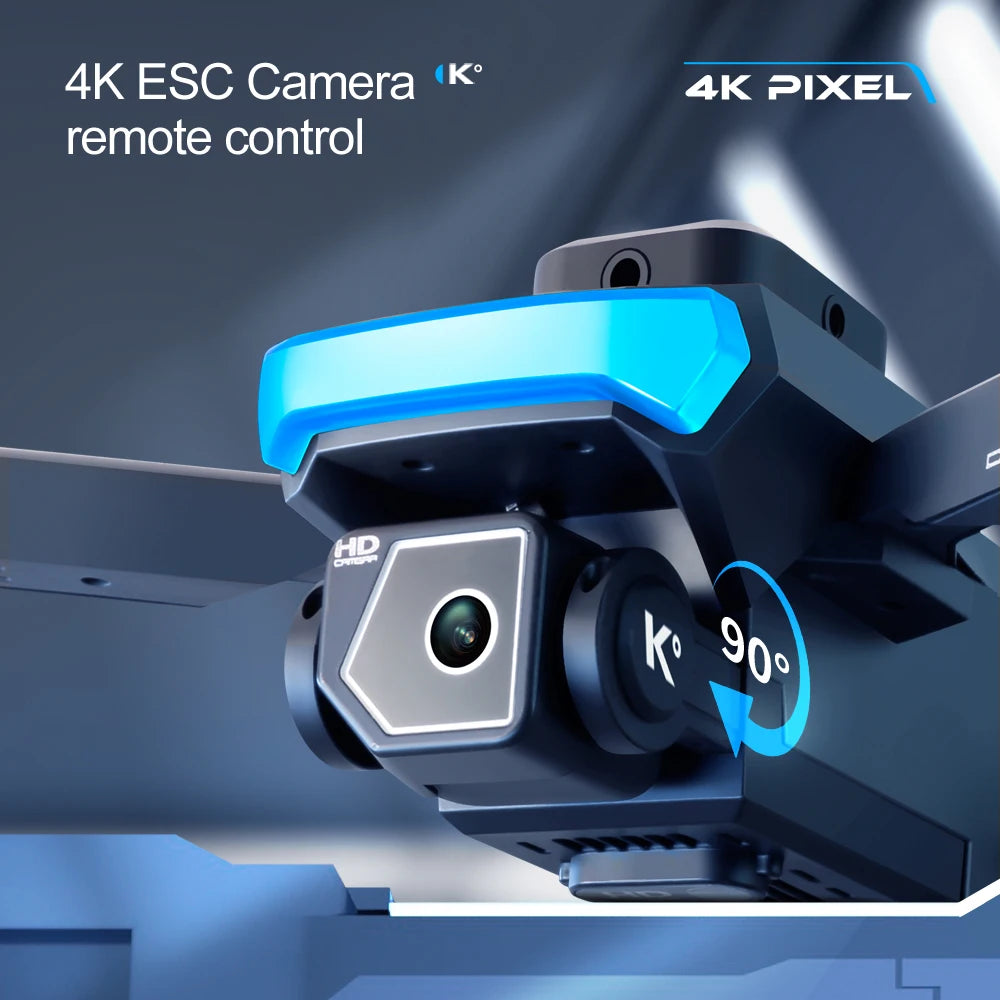 Aerial Photography Drone K° HD Dual-Lens 4K Aerial Photography Multi-Rotor Optical Flow Positioning RC Dron Toy Quadcopter drone