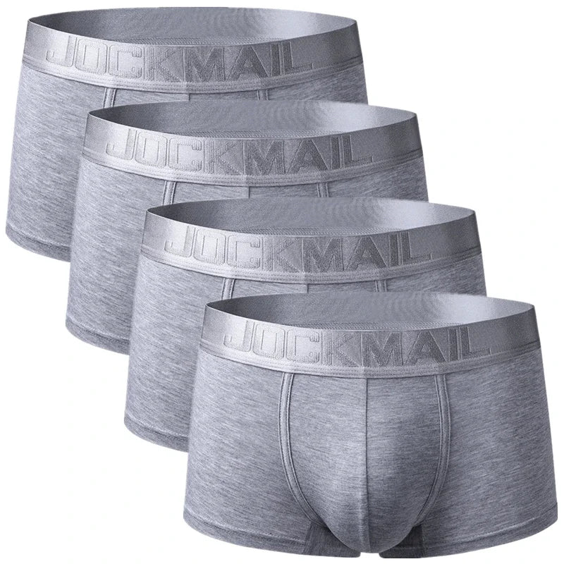 4PCS Male Panties Men Underwear Boxers Briefs Men Ropa Interior Hombre Calzoncillos Breathable Hombre Modal Cuecas Mascilinas
