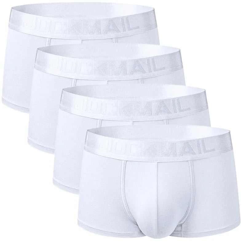 4PCS Boxer Male Panties Men Underwear Boxershorts Ropa Interior Hombre Calzoncillos Breathable Hombre Modal Cuecas Mascilinas