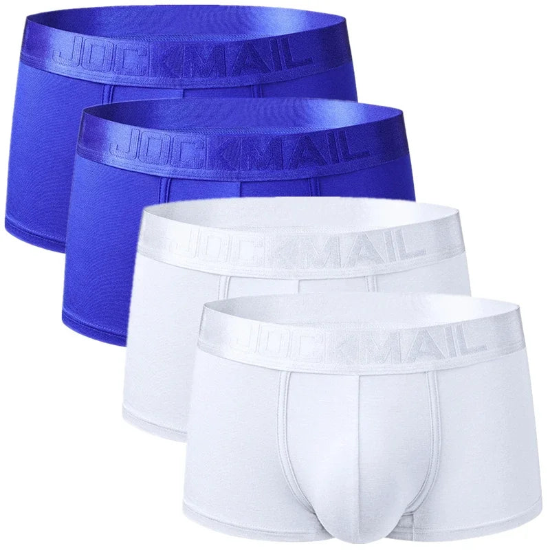 4PCS Male Panties Men Underwear Boxers Briefs Men Ropa Interior Hombre Calzoncillos Breathable Hombre Modal Cuecas Mascilinas