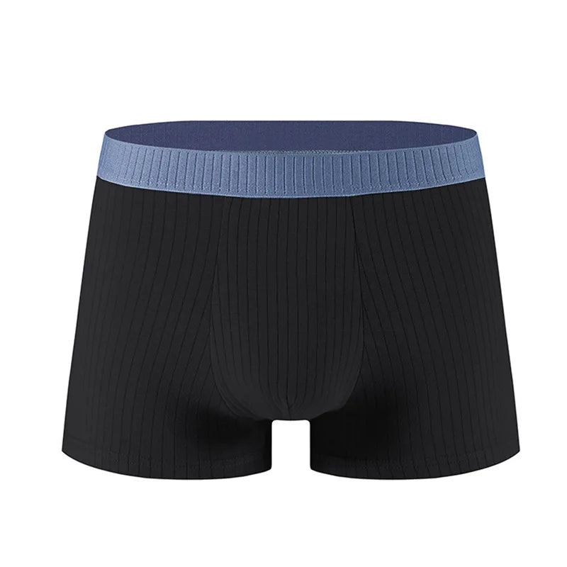3pcs Man Boxers Underwear Breathable Undershorts Comfortable Cotton Men's Panties L XL XXL 3XL 4XL 5XL Ropa Interior Hombre