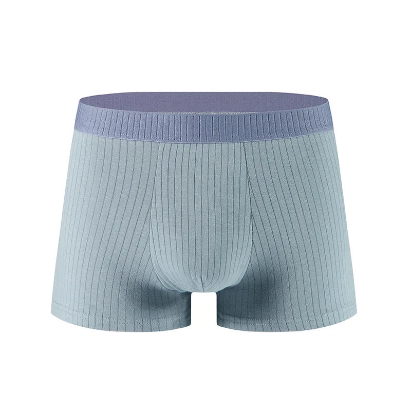 3pcs Man Boxers Underwear Breathable Undershorts Comfortable Cotton Men's Panties L XL XXL 3XL 4XL 5XL Ropa Interior Hombre