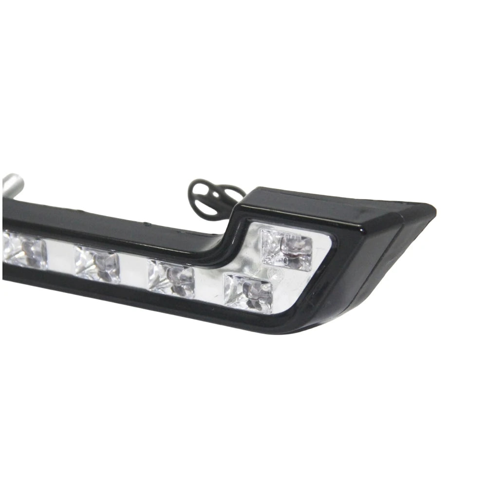 2x Bright White DC 12V 6 LED Daytime Running Light DRL Car Day Driving Fog Lamp for UTV Auto Truck