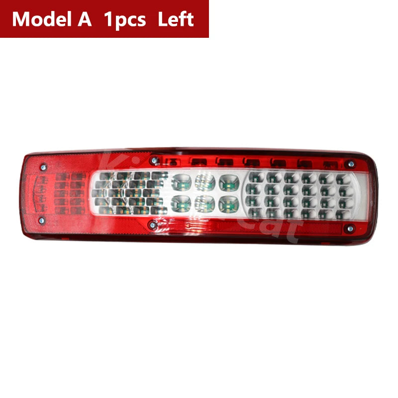 2PCS Pair 24V LED Truck Trailer Tail Lamp 82849894/84195505 82849925/84195519 For Volvo Truck FH16 FH13 FH 460 FMX 500