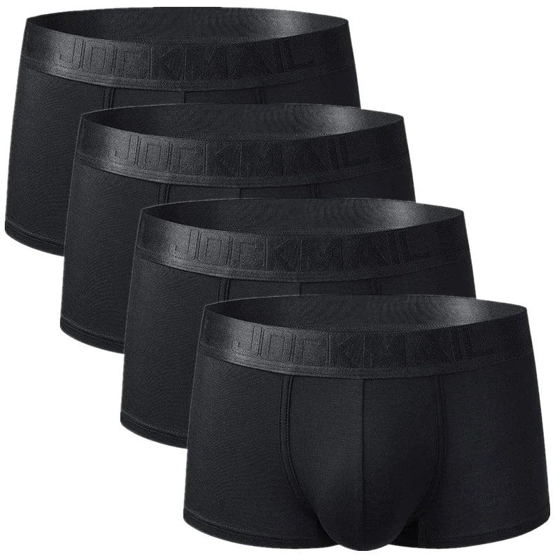 4PCS Male Panties Men Underwear Boxers Briefs Men Ropa Interior Hombre Calzoncillos Breathable Hombre Modal Cuecas Mascilinas