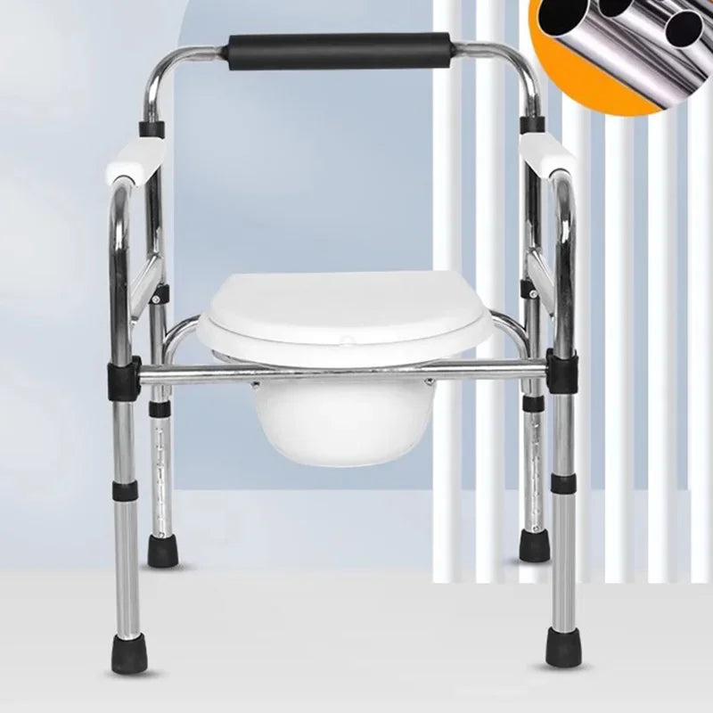 Bedside Potty Chairs Adult Bath Chair Bathroom Use Shower Stool Toilet Home Furniture Senior Asen Tabouret Pliant Portable Foot