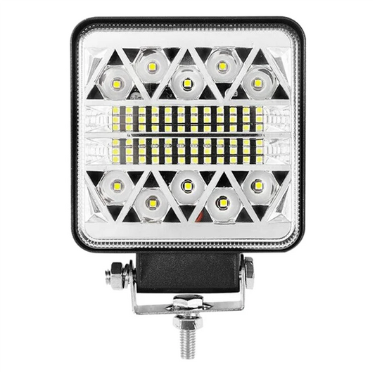 102W 10-30V 4Inch 34LED Work Light Bar Car SUV Off Road Spotlight Driving Fog Lamp Bulb 39800LM 6000K for Car Truck SUV
