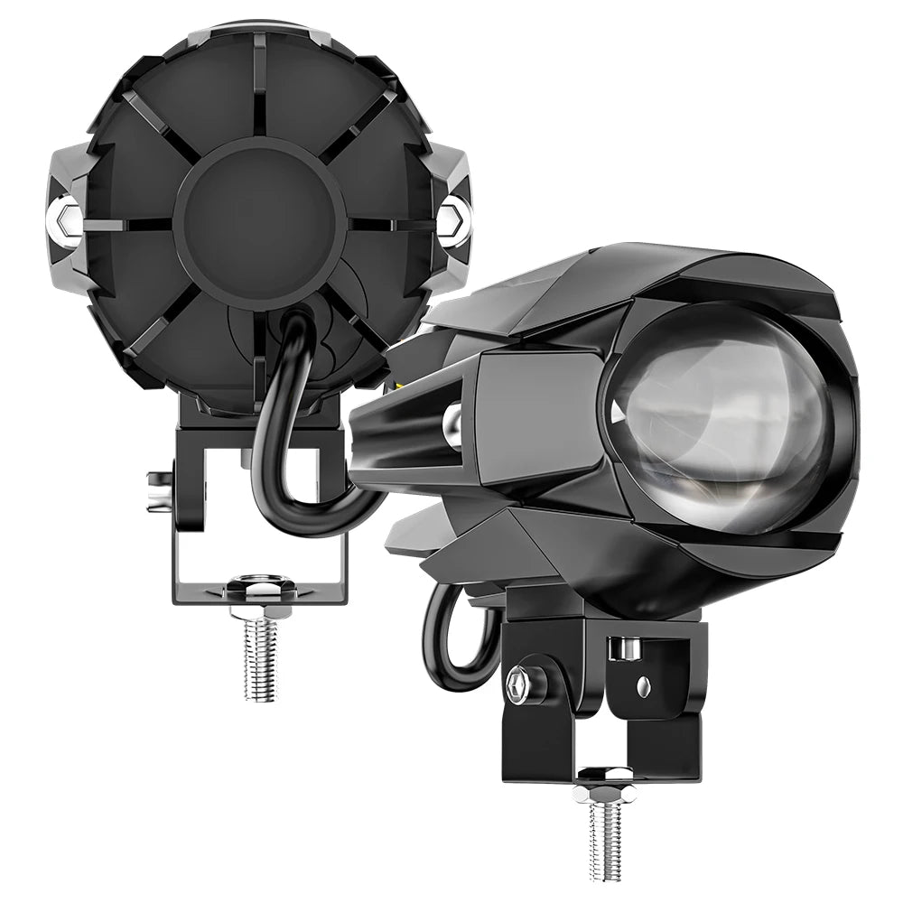 2Pcs 3Inch Motorcycle Fog Light Brighter Lamp Off Road Driving Light OffRoad for BMW ATV UTV Truck F800GS F700GS Auxiliary Light