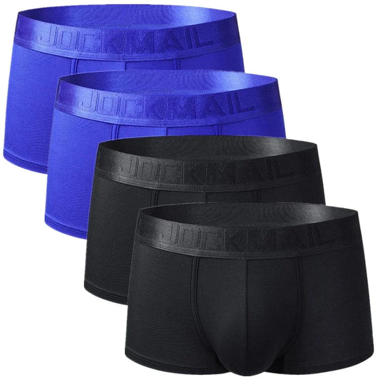 4PCS  Male Panties Men Underwear Boxers Briefs Men Ropa Interior Hombre Calzoncillos Breathable Hombre Modal Cuecas Mascilinas