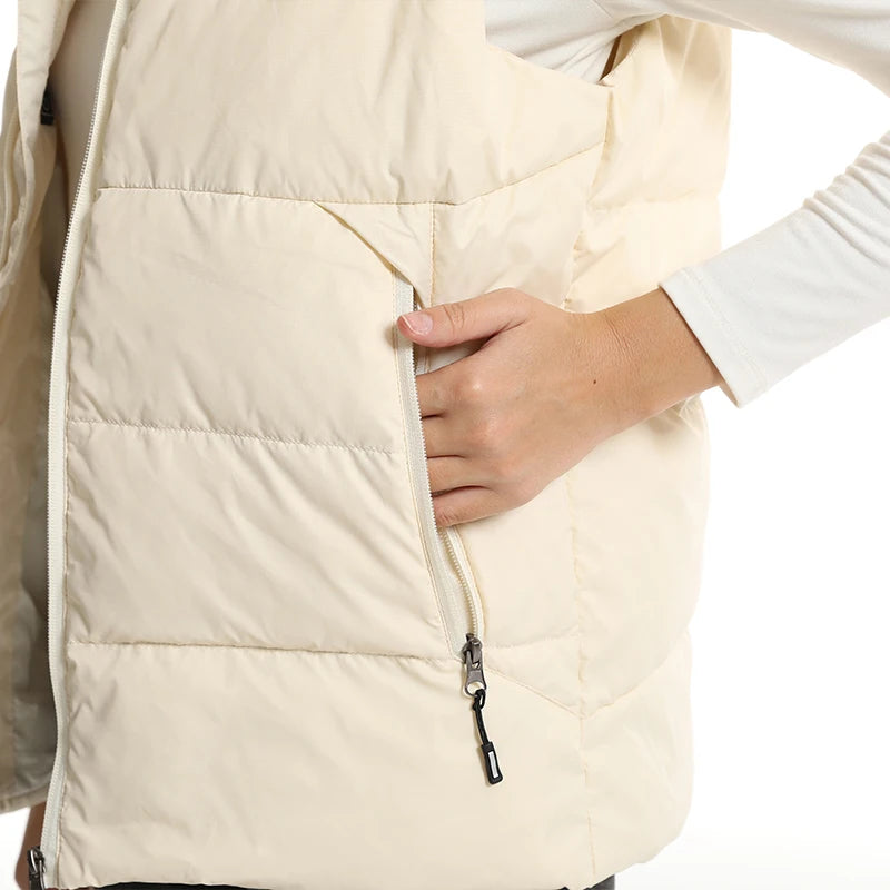 15 pcs down Heated vest man women winter thermal heated jacket man Electric heating clothes Waistcoat For Hiking Oversized 8XL