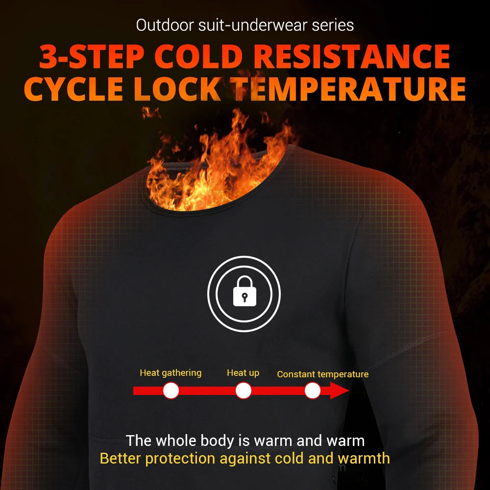 28 Area Winter Thermal Heated Jacket Women Vest Heated Underwear USB Electric Heating Clothing Men's Ski Suit Outdoor Warm Pants