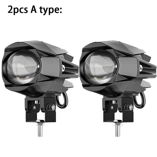 2Pcs 3Inch Motorcycle Fog Light Brighter Lamp Off Road Driving Light OffRoad for BMW ATV UTV Truck F800GS F700GS Auxiliary Light