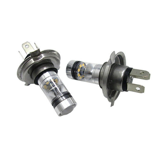 2PCS H4 LED Bulb White Car Motorcycle Headlight High Power 8000K Fog Light Driving Bulb 1800LM Headlight Bulb for Car Truck